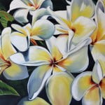 Frangipani Painting