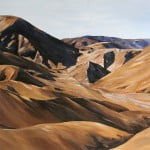 Palette knife Oil painting landscape